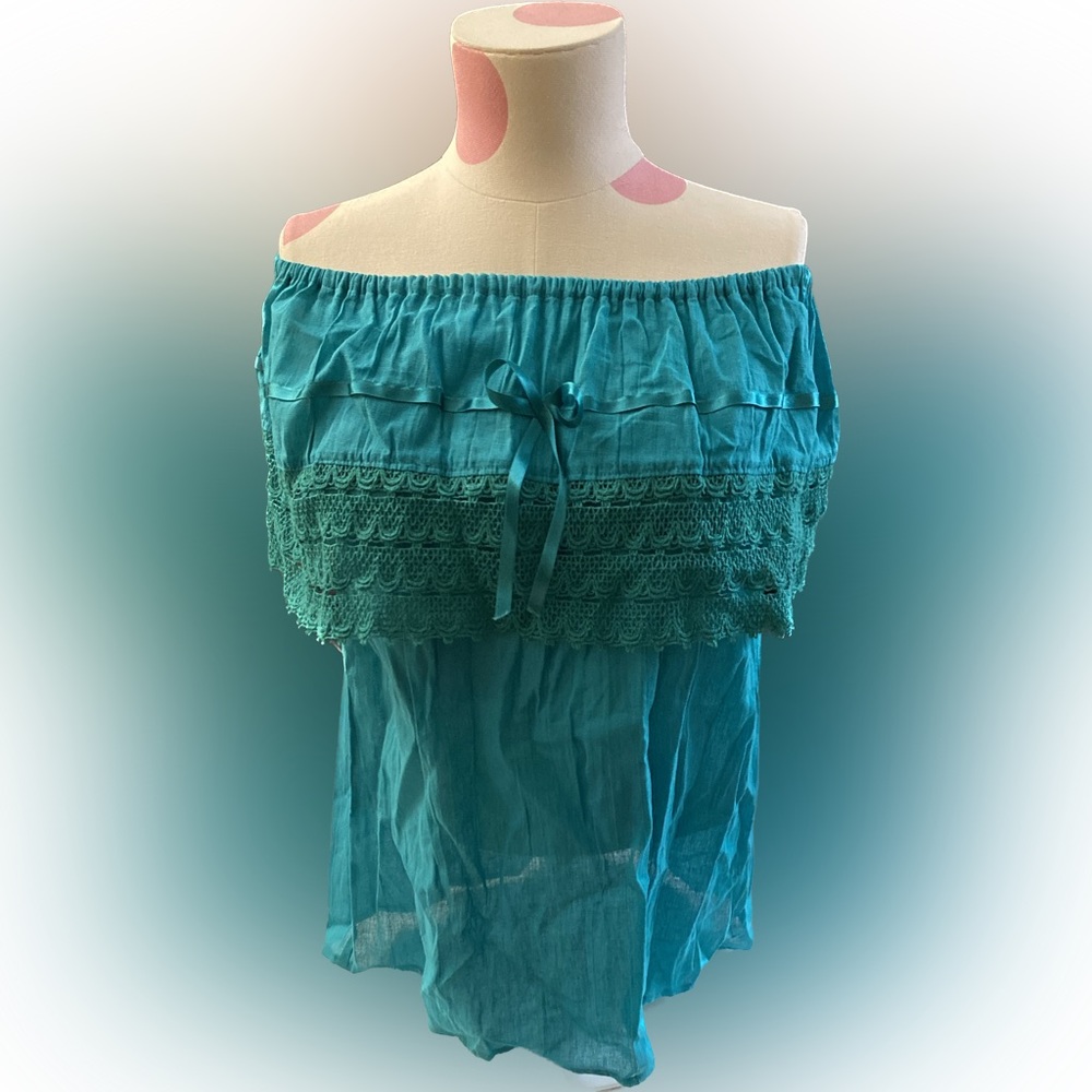 Women Mexican Embroidered Top